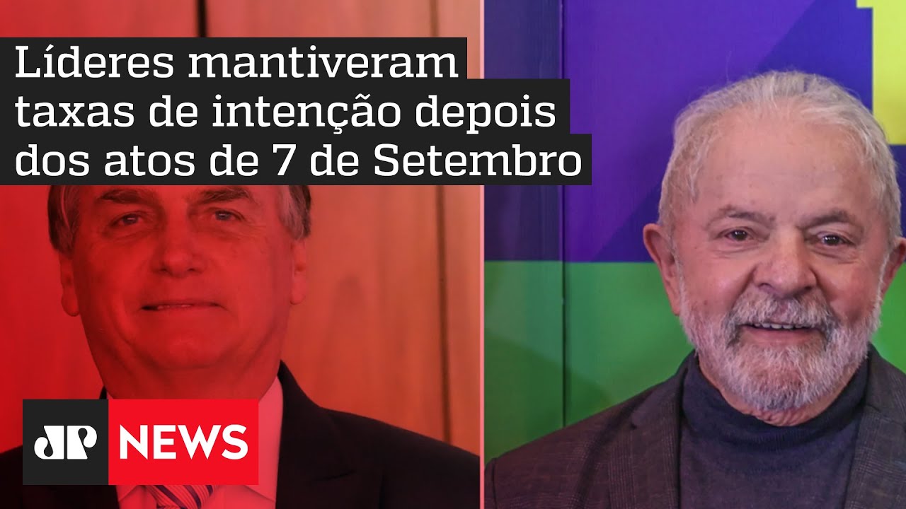 Pesquisa PoderData: Lula 43% X 37% Bolsonaro no 1&ordm; turno