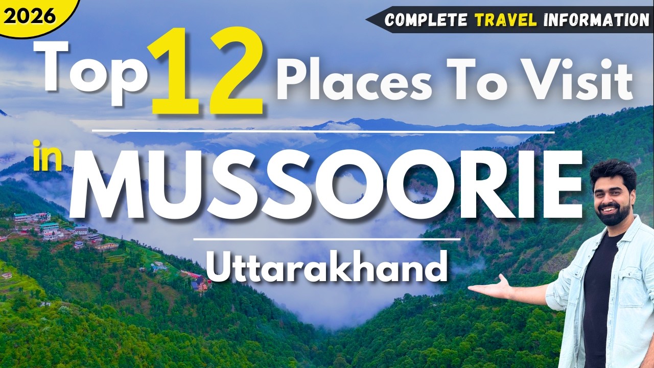 Mussoorie Tourist Places | Places To Visit In Mussoorie | Mussoorie Best Places To Visit #mussoorie