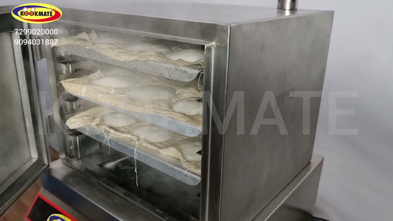 Commercial Electric induction idli steamer | steam idly cooking machine | induction idli cooker