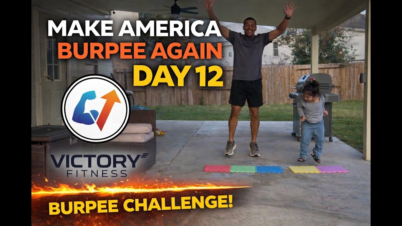 Make America 🇺🇸 Burpee Again | Day 12