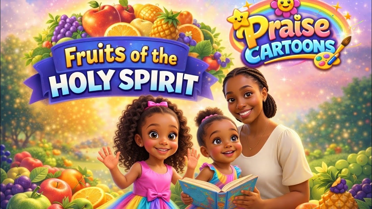 Fruits of the Holy Spirit | Christian Bible Lesson for Kids | Praise Cartoons