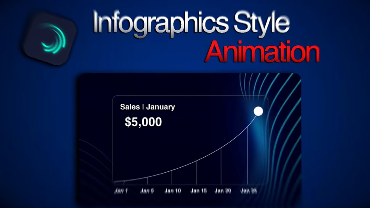 How to make infographics animation in Alight Motion | Tutorial 