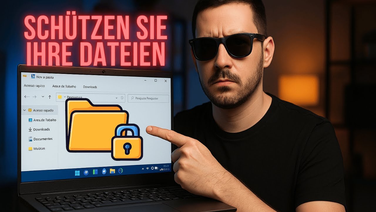✅ WIE MAN EIN PASSWORT F&Uuml;R EINEN ORDNER IN WINDOWS 7,8,10,11 FESTLEGT
