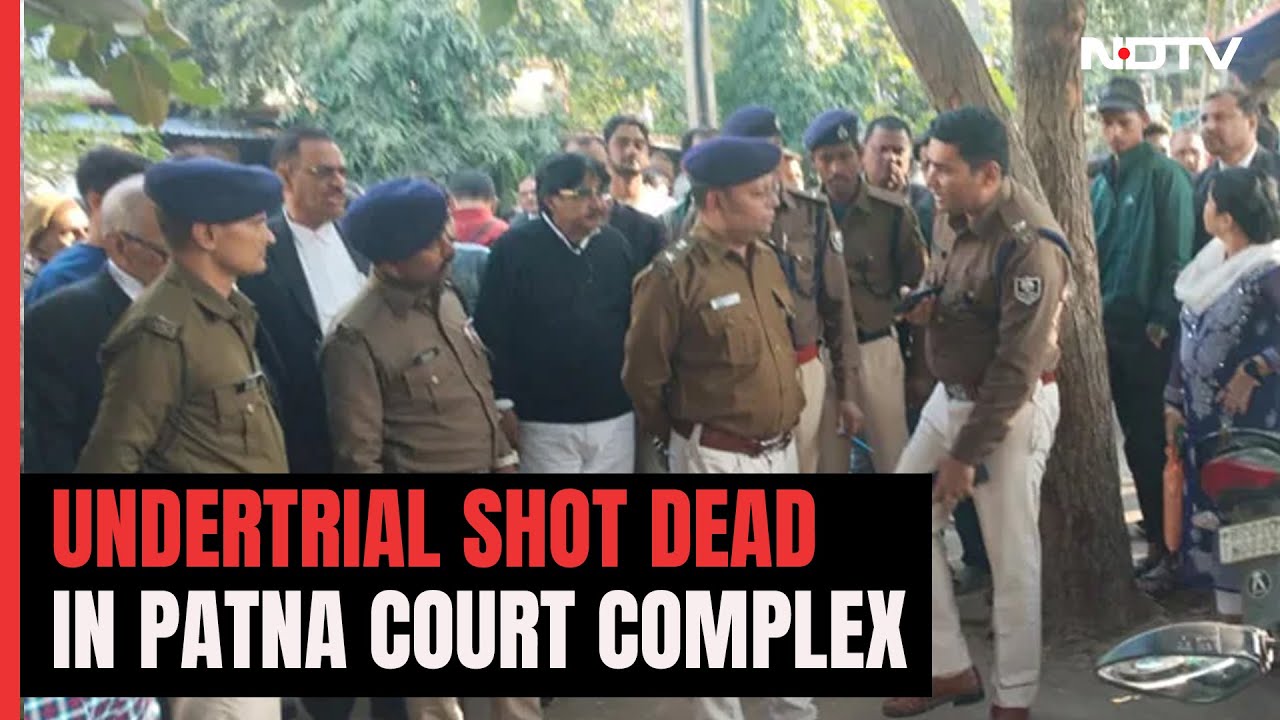 Murder Accused Shot Dead In Patna Court Complex In Front Of Cops