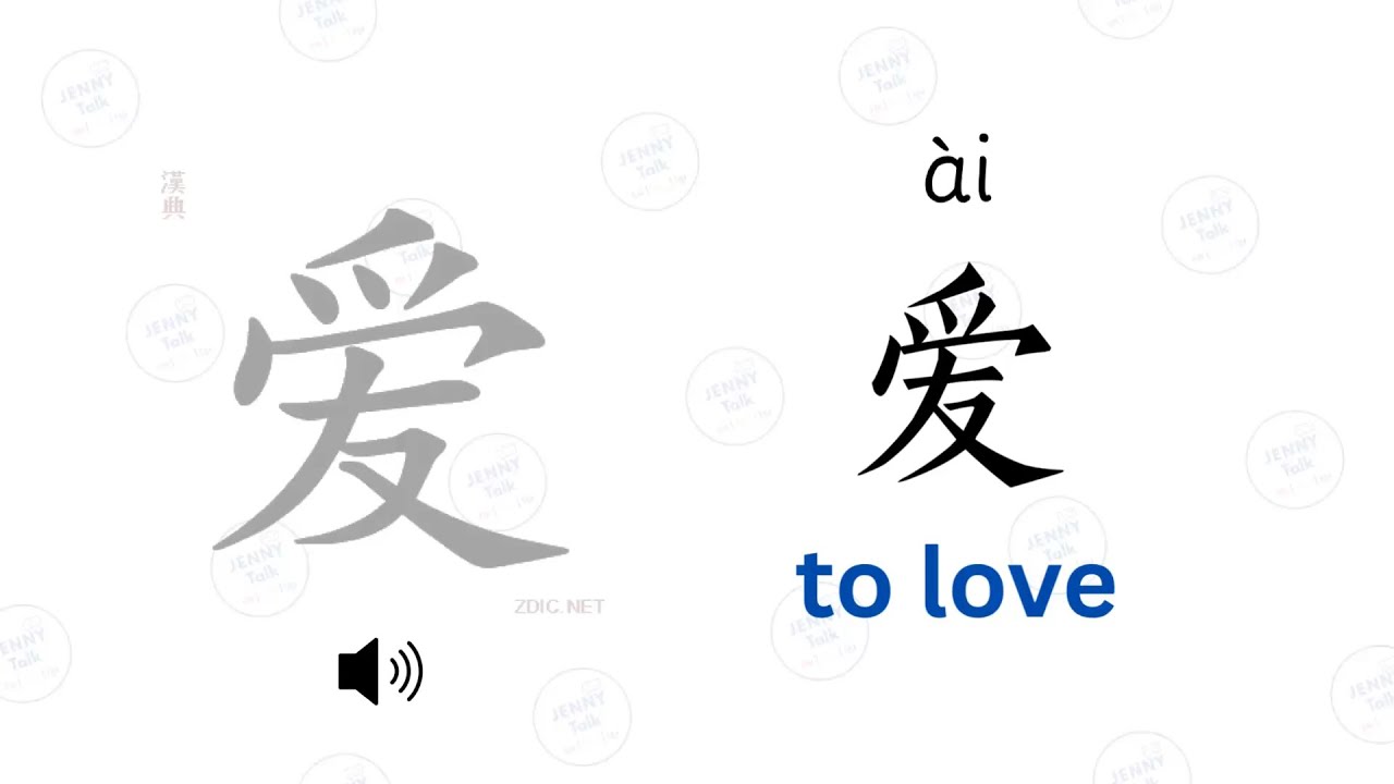 Let’s learn Chinese HSK1 Word | Basic 