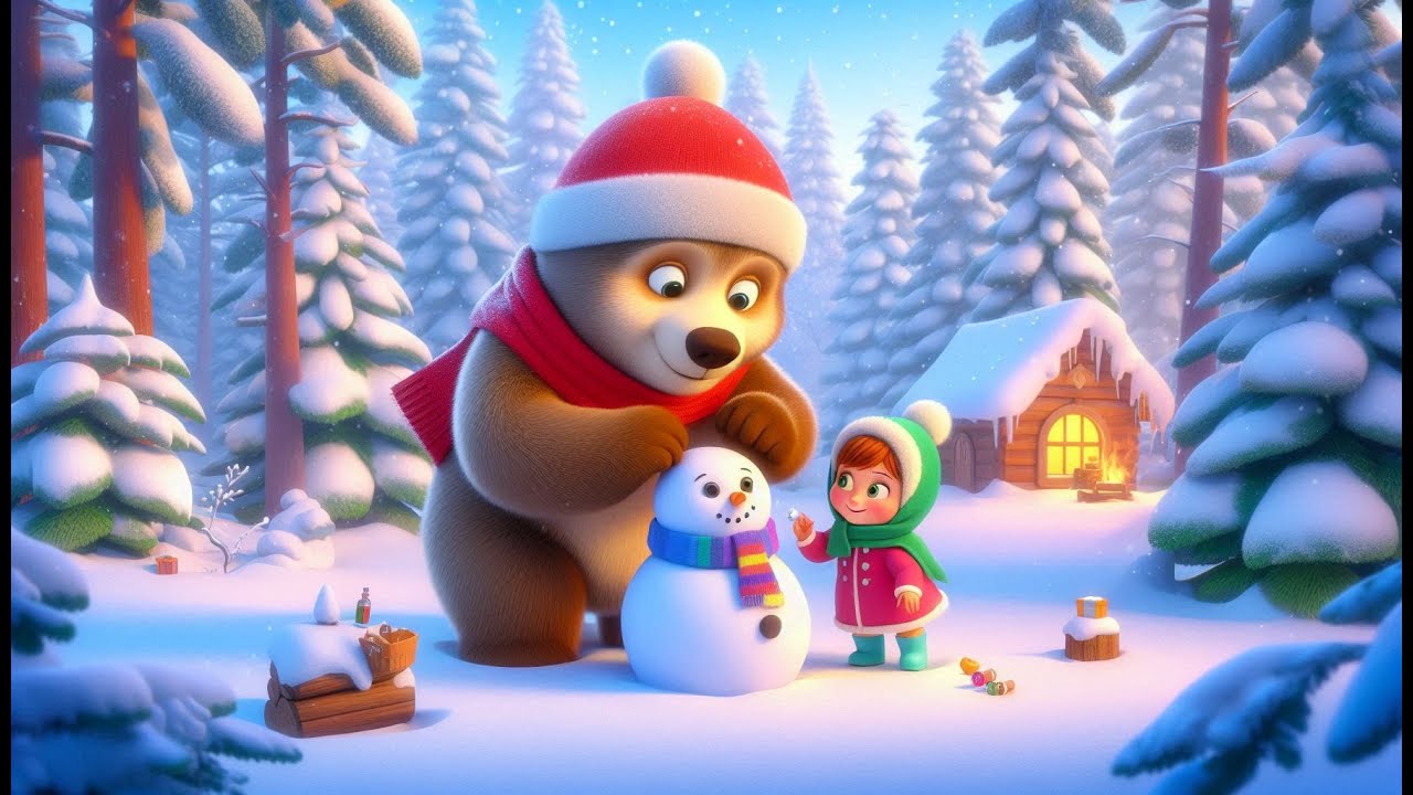 Le Plus Grand Bonhomme de Neige de la Forêt!