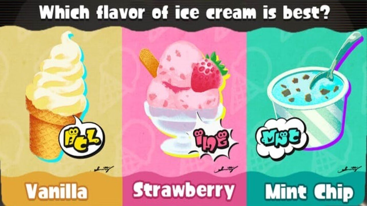 Splatoon 3: Ice Cream Splatfest