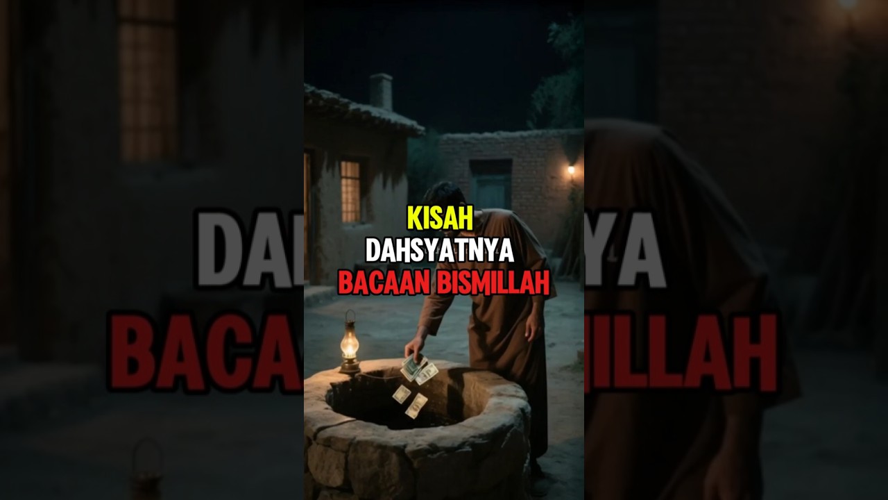Kisah dahsyatnya bacaan bismillah 