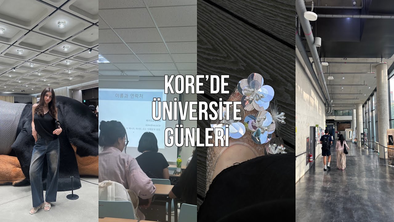 УНИВЕРСИТЕТСКИЕ ДНИ В КОРЕЕ! 🏫 Всплывающее окно HAUS Nowhere 🐶, Моё расписание занятий 📍#ilaydain...