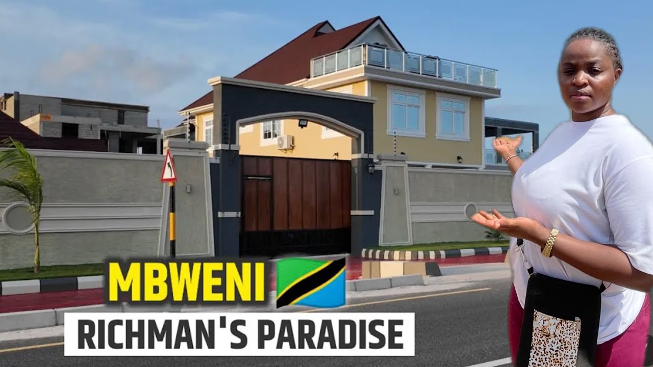 Inside MBWENI Where Rich Tanzanian 🇹🇿 Politicians & Celebrities Build WorldClass Mansions