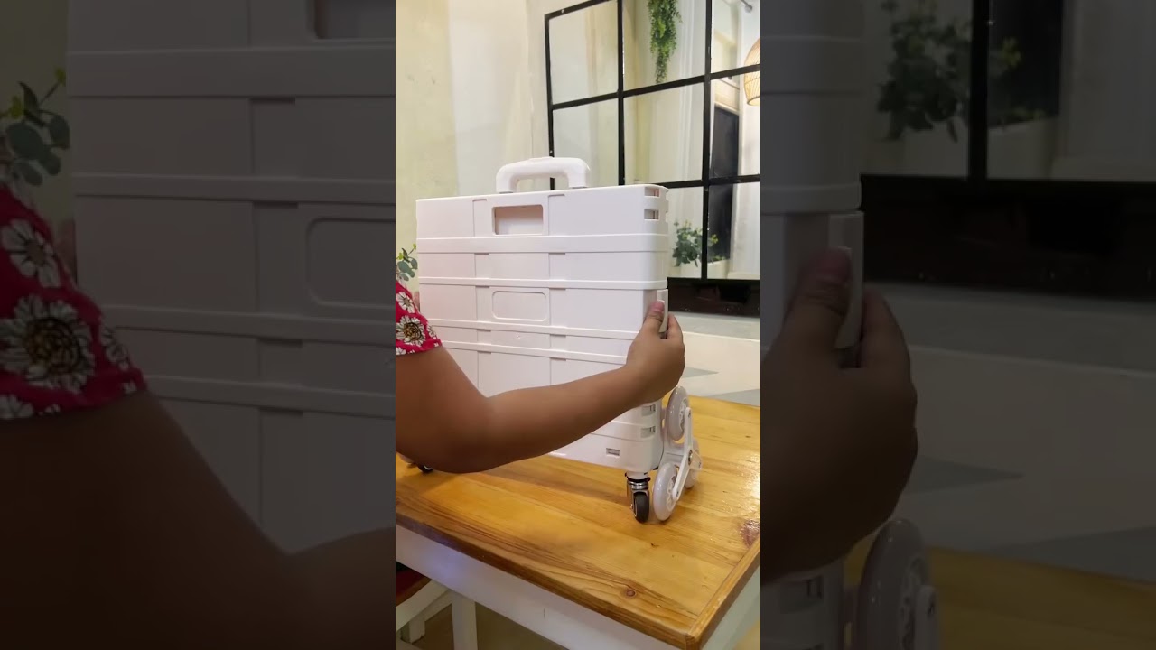 Folding Trolley Cart Is A GAMECHANGER For Your Daily Needs