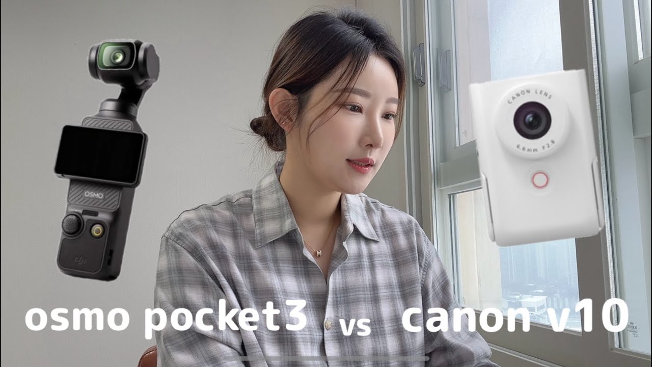 Мы поможем вам выбрать идеальную камеру для видеоблога📷 | Видеосравнение Canon PowerShot V10 и Os...