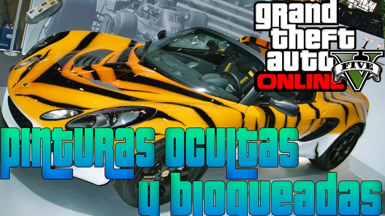 Truco Pinturas Ocultas y Bloqueadas GTA Online