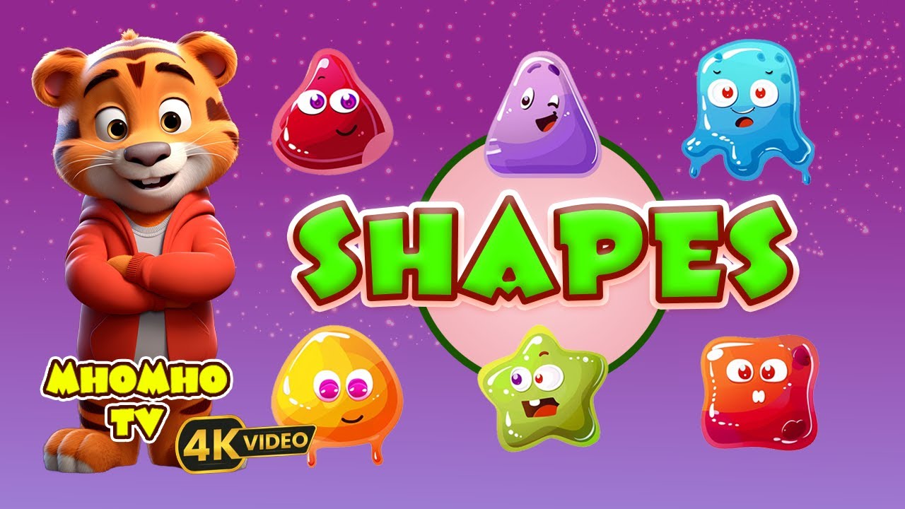Shapes for Kids | Learn Circle, Square, Triangle & More 🔺👶