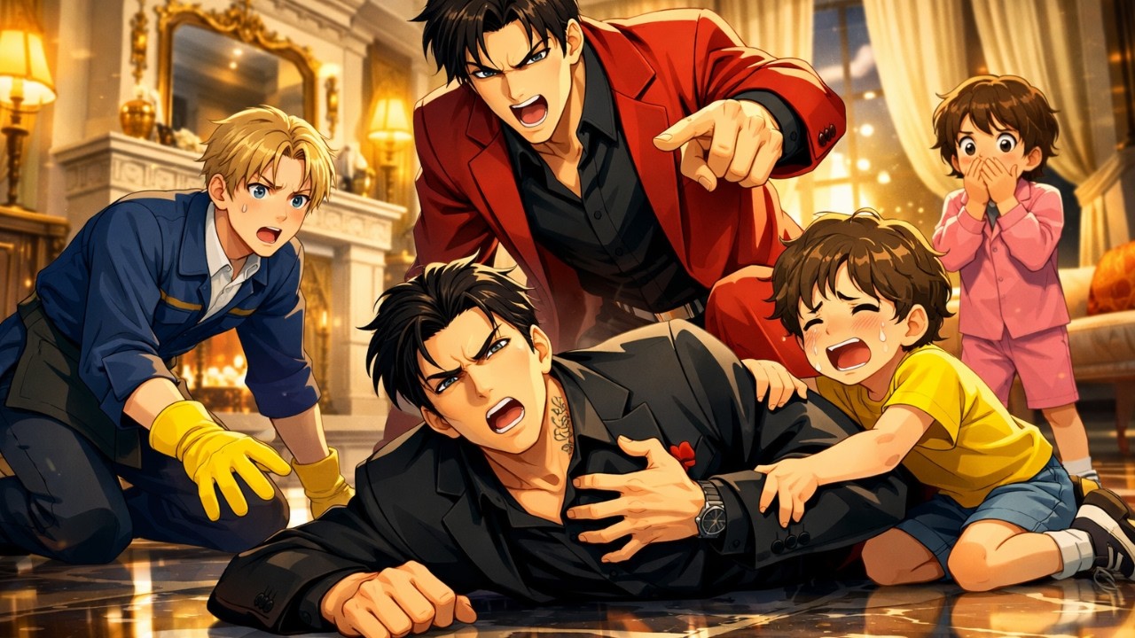 The Triplet Alpha king Fakes an Accident at Home with His Fiancée and Twins — Until the Mute Omega…