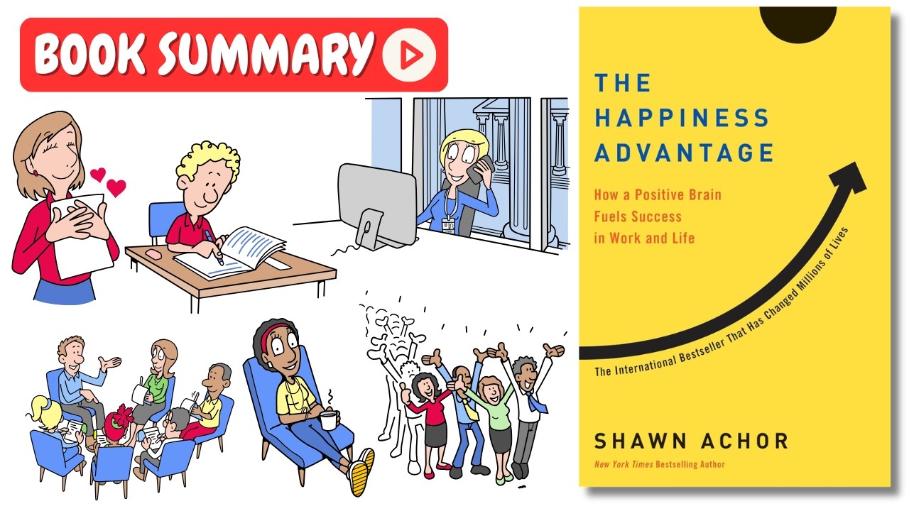 The Happiness Advantage by Shawn Achor [Book Animated Summary] | Key Lessons in Under 10 Minutes