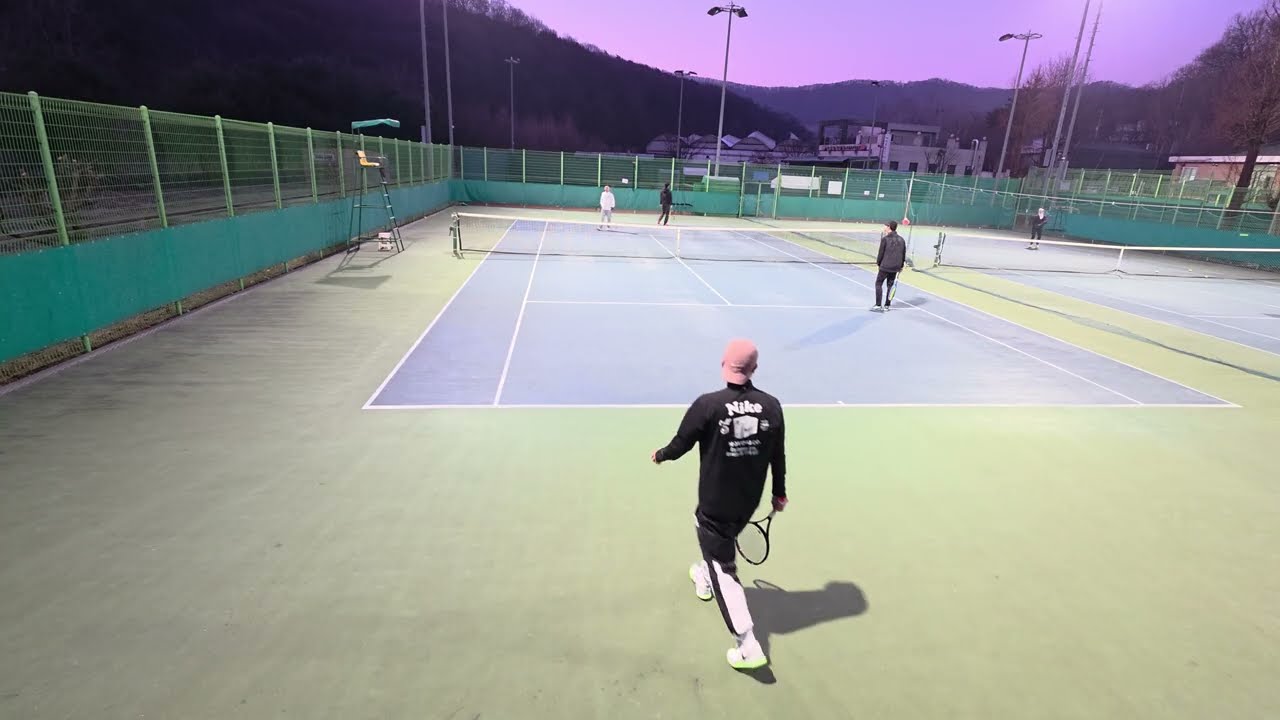 2/19(목) 🎾2 :🥇코트가 미끄러우면 쇼트트랙이라고 생각해