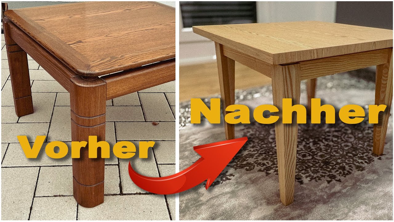 Hat sich die Arbeit gelohnt? Couchtisch neu gestaltet. ★ Ali Der Bastler ★
