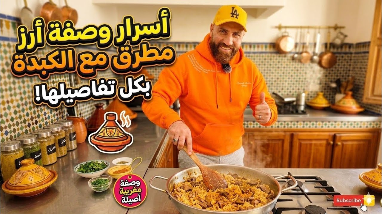 شهيوه اللي😋 صيبت  لكم اليوم هي الروز مطرق مع الكبده كيجي يا سلام طريقه👌 سهله وبسيطه تابع معي 