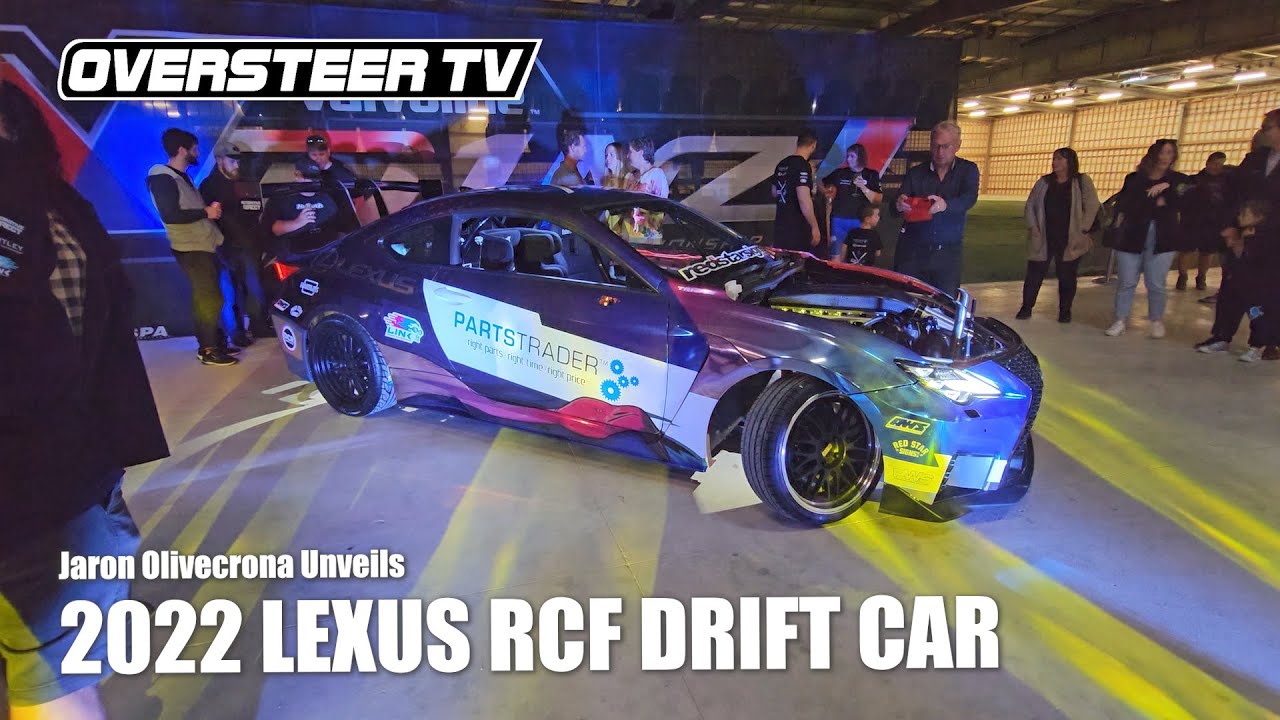 Jason Olivecrona Unveils Lexus RCF V12 Drift Car