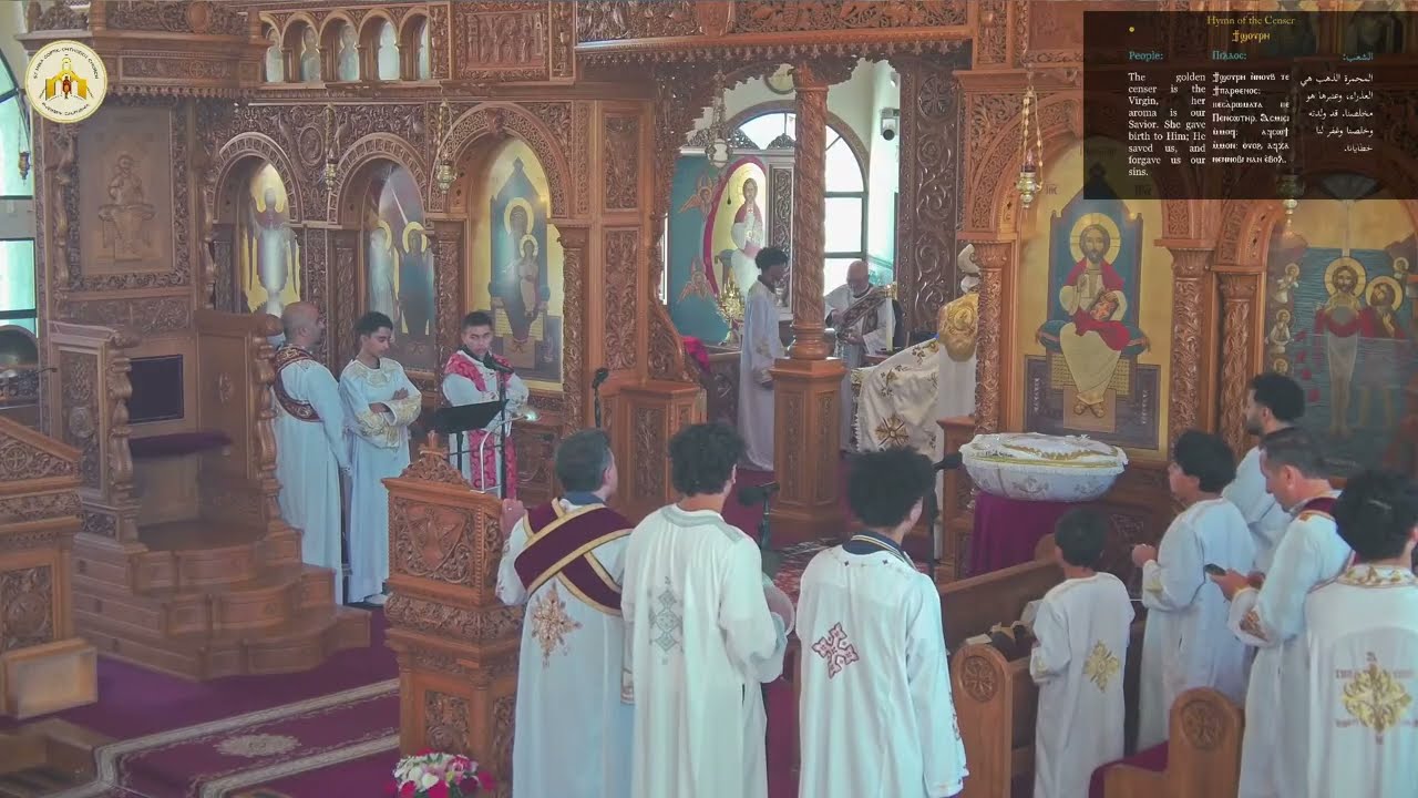 Sunday Liturgy 02.22.2026 - St. Mina Church Riverside