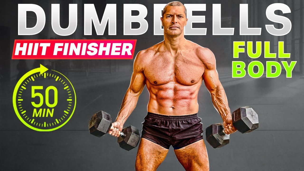 50-минутная силовая тренировка на все тело 💪 Сила + Потный финиш HIIT