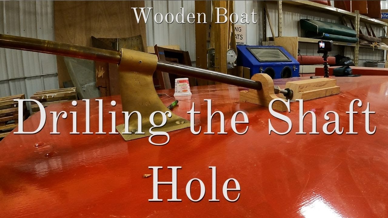 How to Drill the Shaft Hole in the Keel