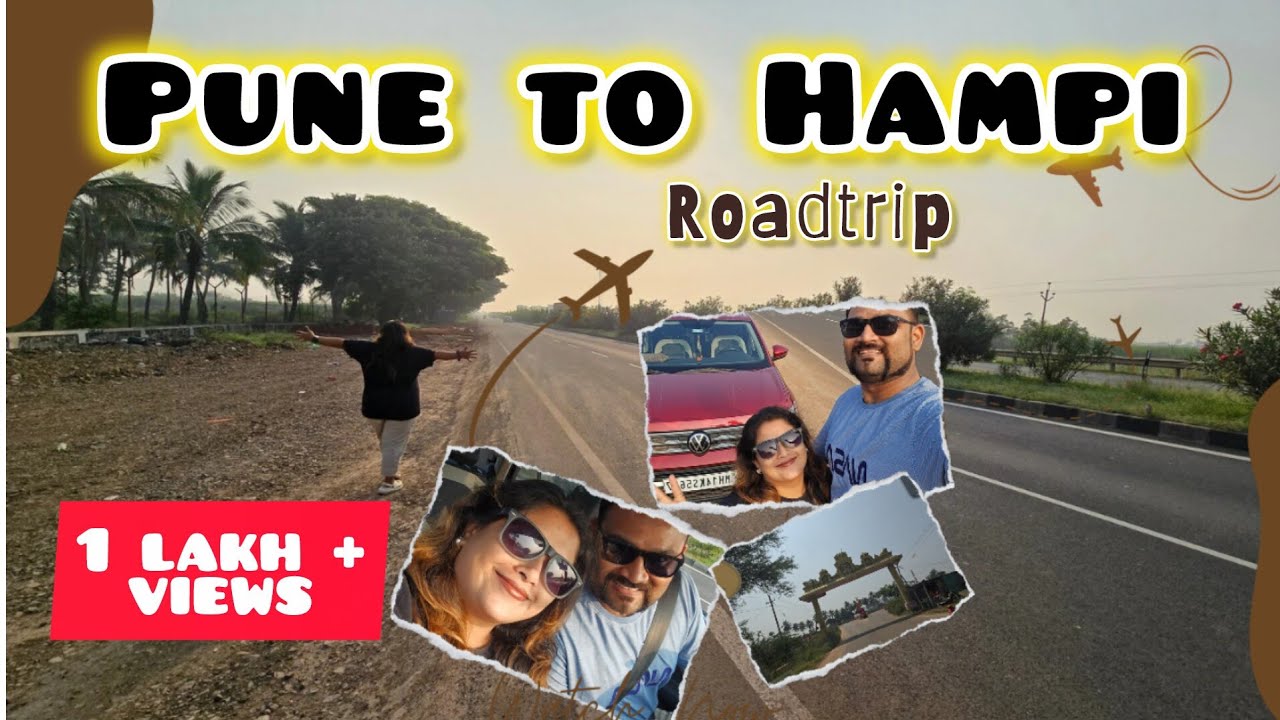 Pune to Hampi Roadtrip | Detailed Route, Road conditions,  Tolls | By VW Taigun
