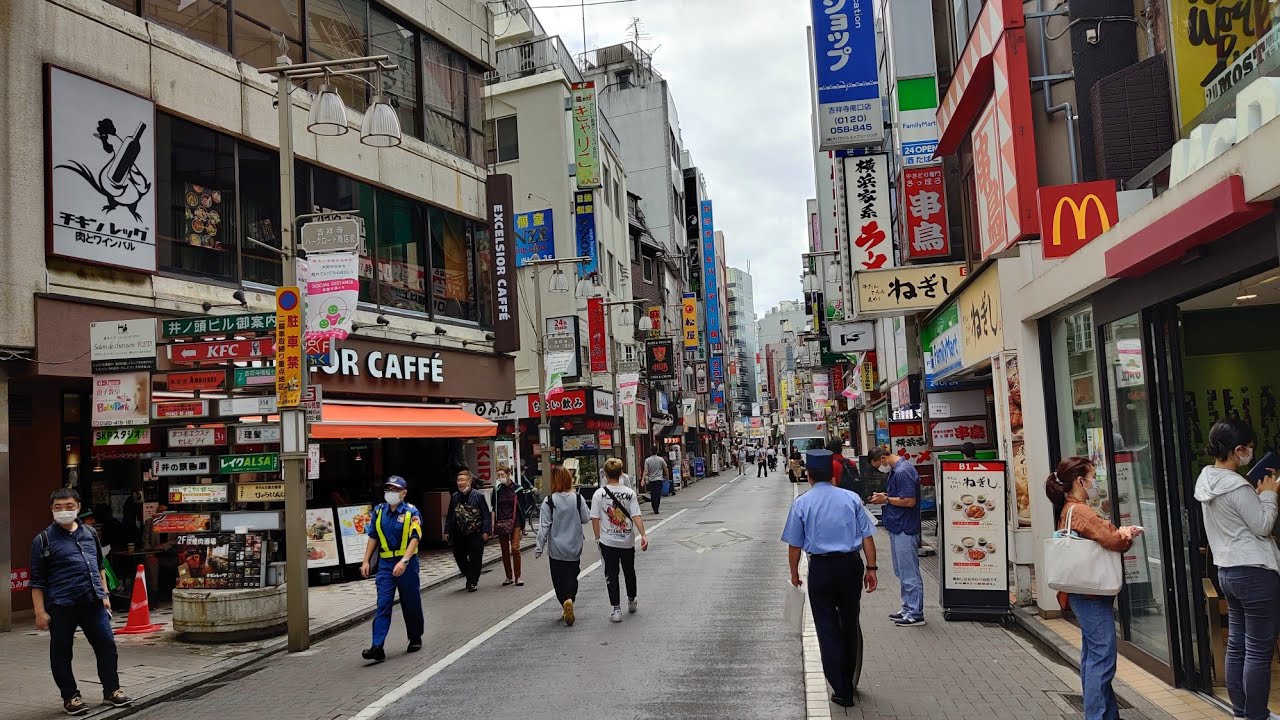 Tokyo Walk - Kichijoji in the summer of 2020 - 吉祥寺 - 4K 60 FPS Binaural Audio - Slow TV