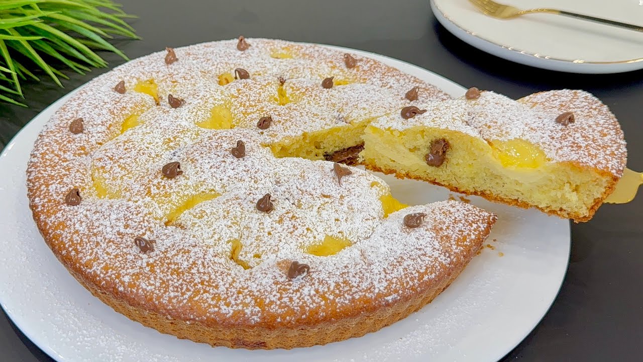 Торт, который можно приготовить за 5 минут! Мягкий, вкусный и всеми любимый! 🤩