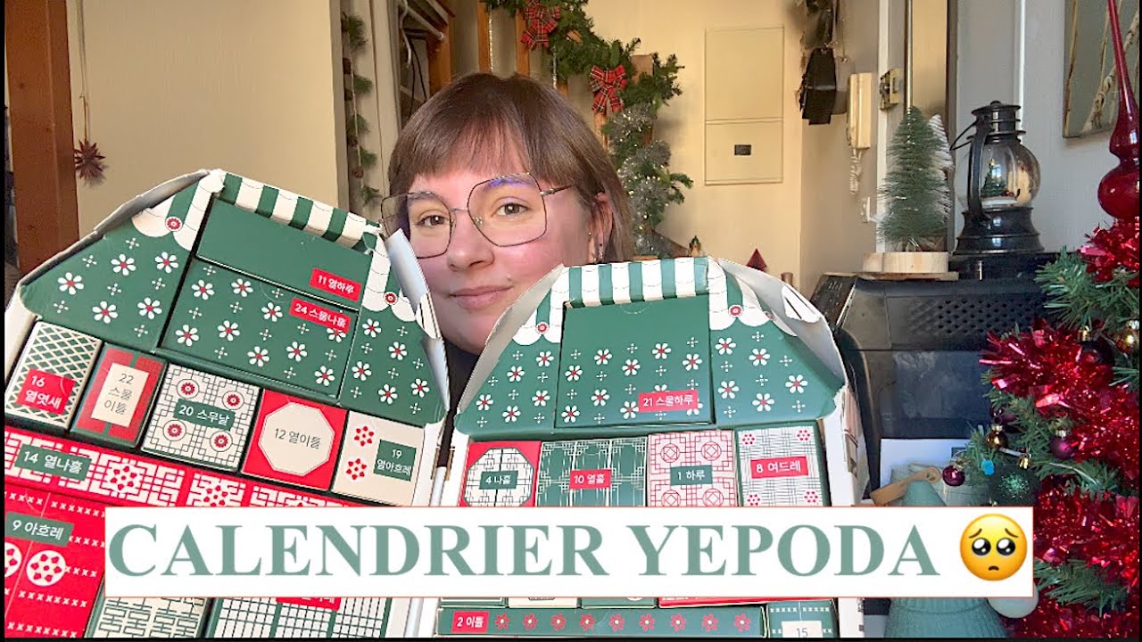 BONNE ANNEE 2026 - CALENDRIER DE L'AVENT YEPOEDA  🤯