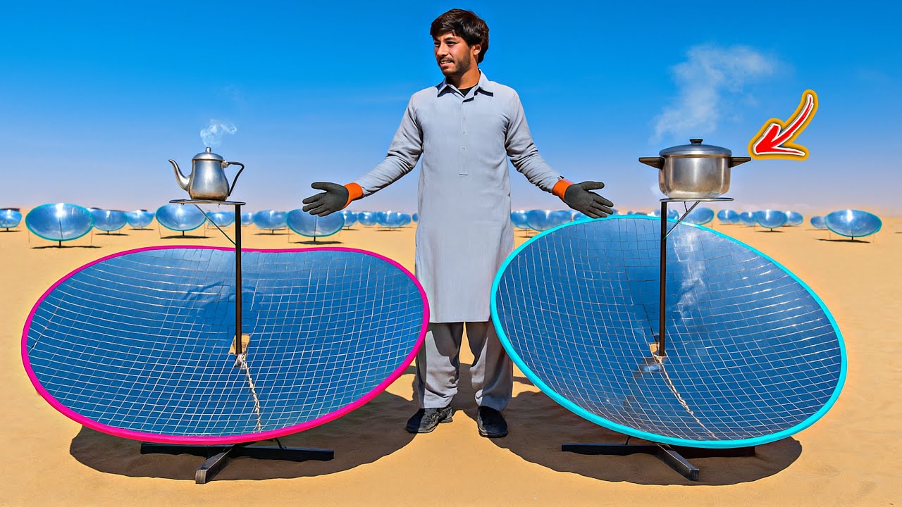 Parabolic Solar Cooker Manufacturing Complete Process|| Clean Green Profitable & free Energy Project