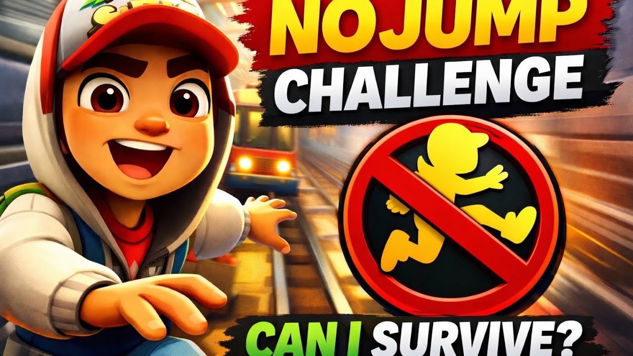 Subway Surfers NO JUMP Challenge 😳 | Can I Survive? 