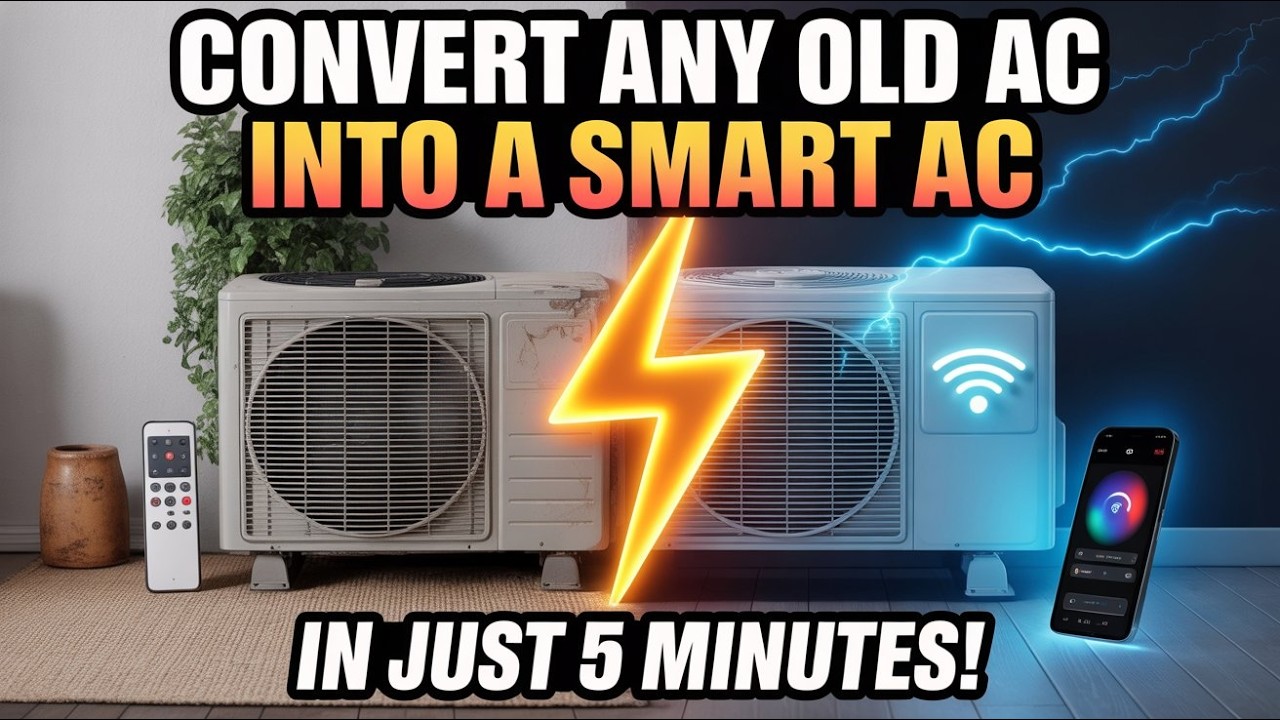 Convert Any Old AC Into A Smart AC In 5 Minutes