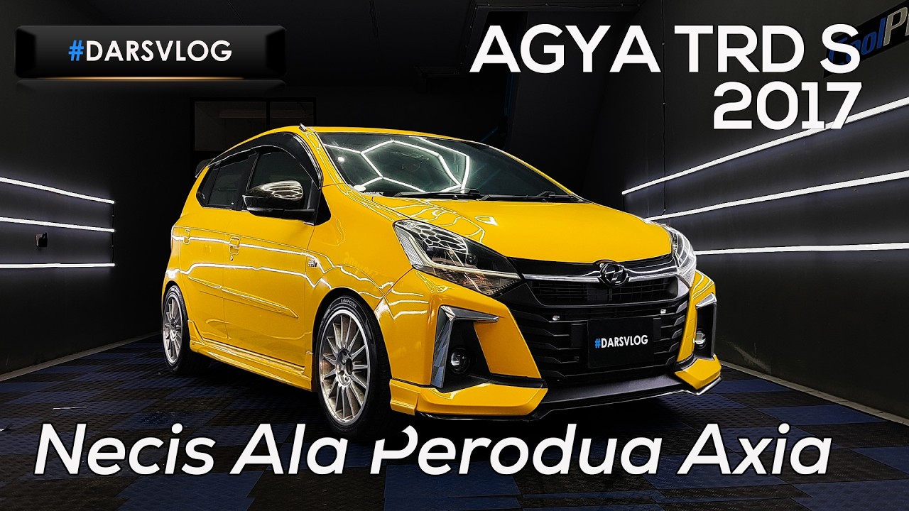 MODIFIKASI STREET RACING - Toyota Agya TRD S 2017 ‼️ #DARSVLOG
