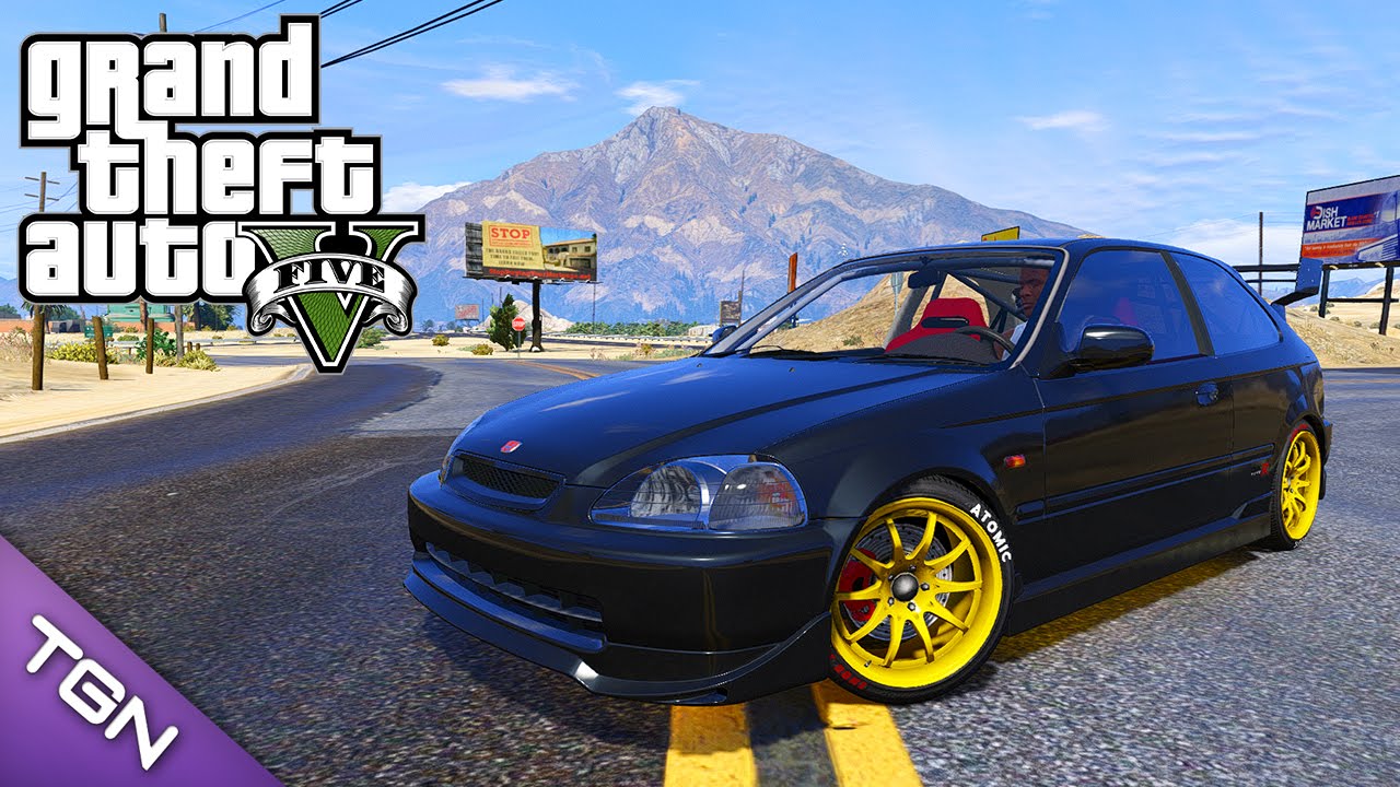 GTA V - Honda Civic Type R EK9 by YCA y97y (Download)
