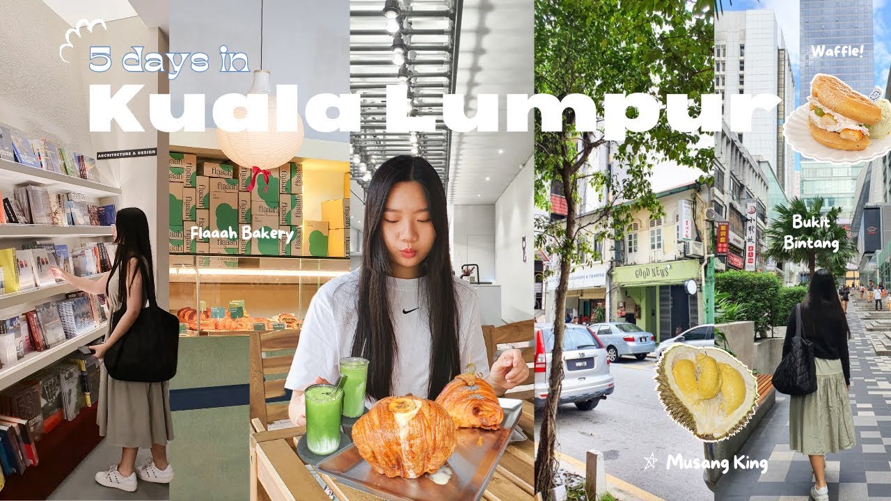 KUALA LUMPUR VLOG ✨ | new years with fam, food hunting, cafe-hopping & aesthetic places 💕 (eng/indo)