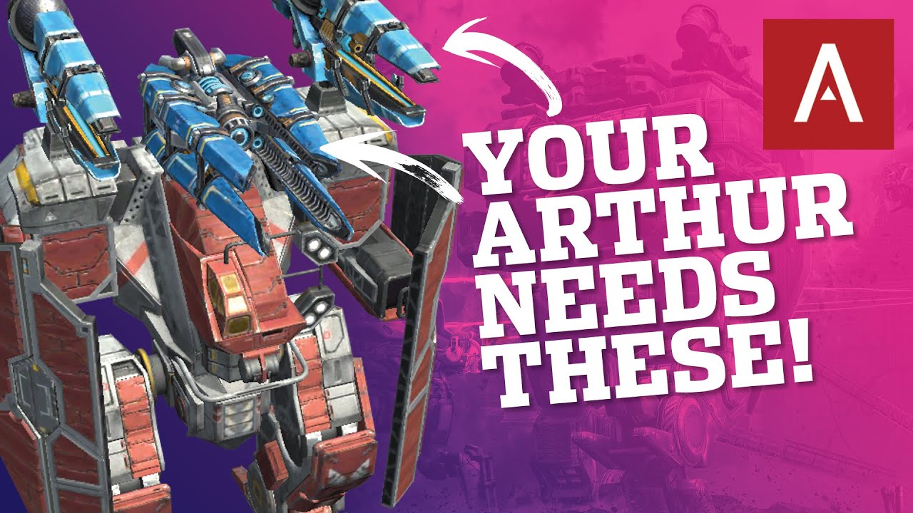 Тестовый сервер War Robots - Артур с НОВЫМ оружием Титана превратился в ЗВЕРЯ! Геймплей War Robots