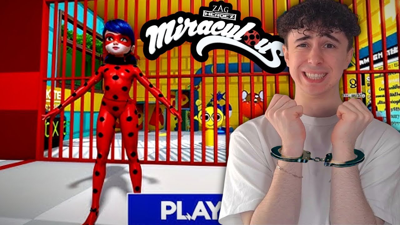 Enfermé dans la Prison de LADYBUG sur Roblox !