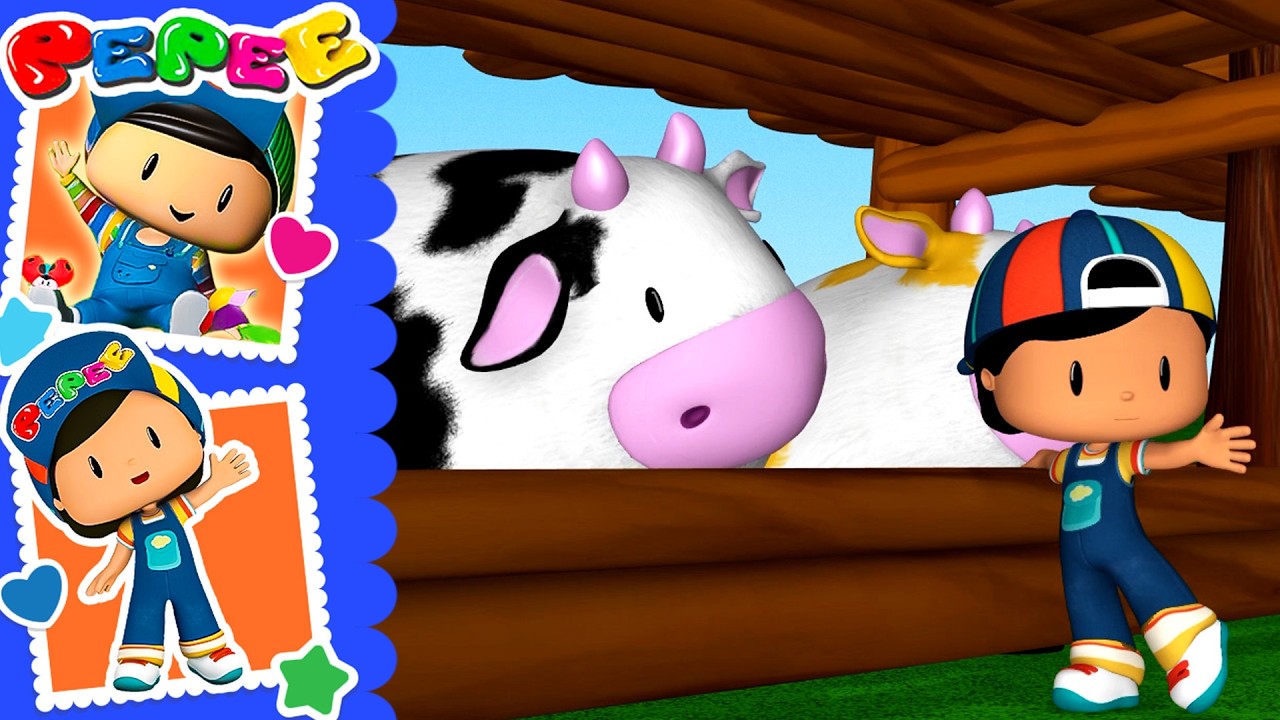 Pepee Süt Sağıyor 🥛#pepee #çizgifilm #eğlenceli