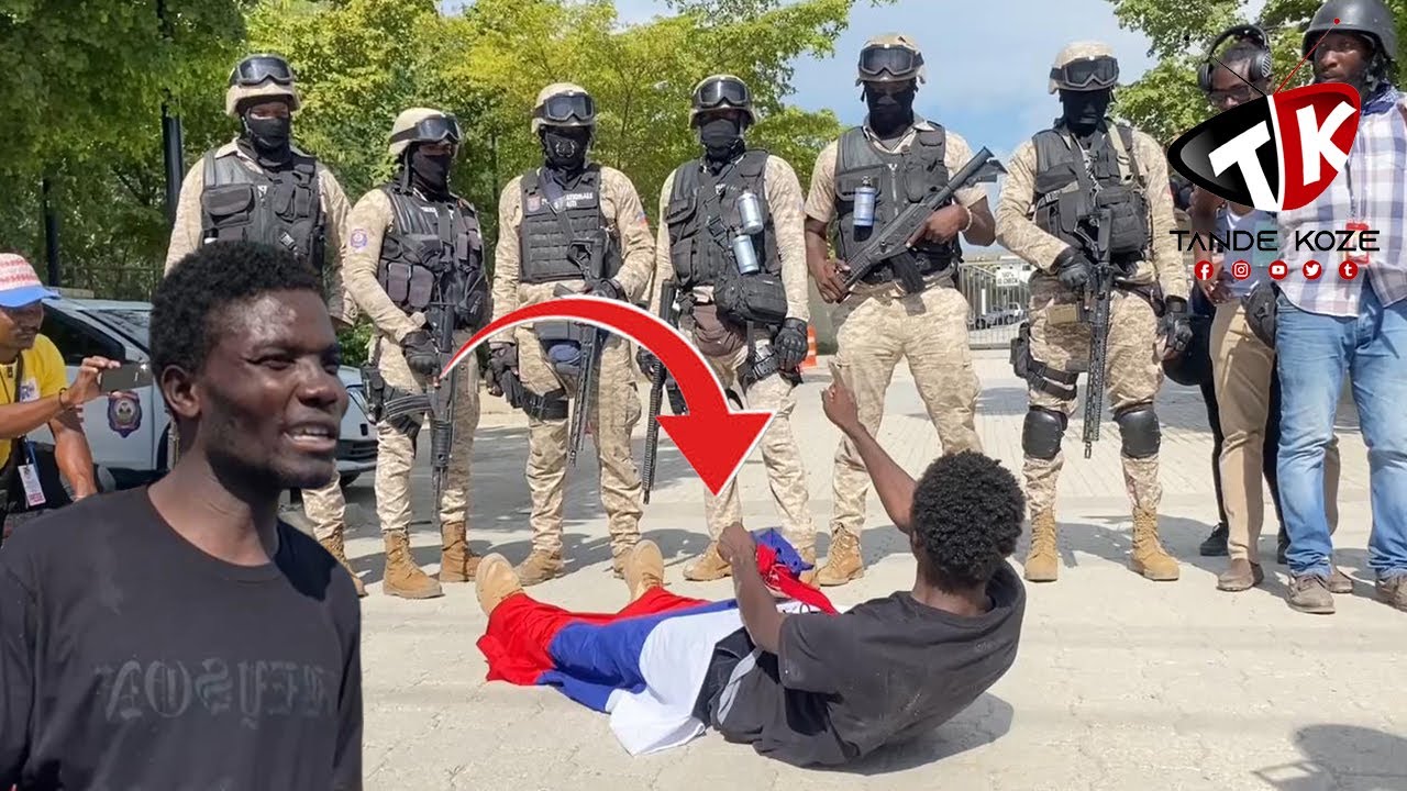 Gad aksyon militan devan anbasad ameriken .. Misye fè tout sezi