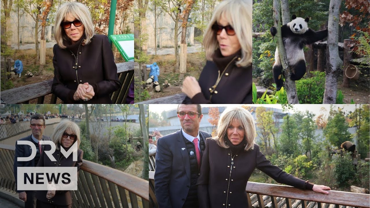 FULL UNSEEN VISIT: Brigitte Macron Visits Chengdu Panda Research Base Amid China State Visit | AC1B