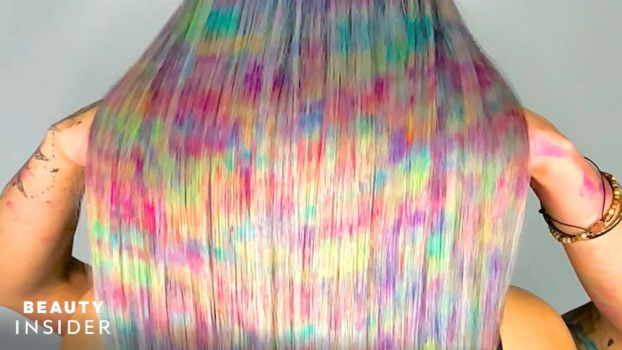 7 Unique Hair-Dye Methods That Give Vivid Results
