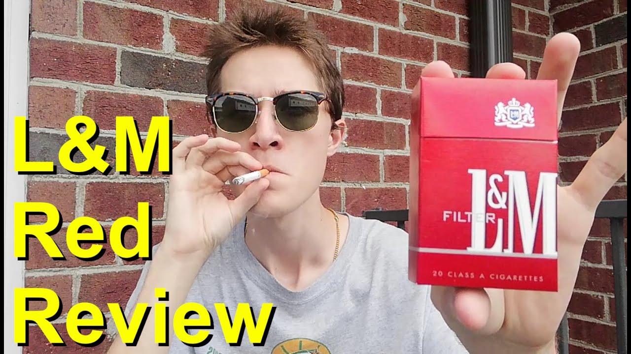Smoking a L&M Red Cigarette - Review