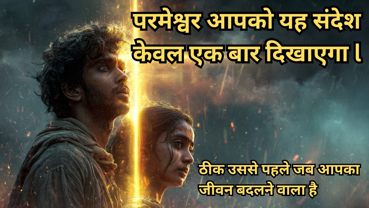 परमेश्वर आपको यह संदेश केवल एक बार दिखाएगा | ठीक उससे पहले जब आपका जीवन बदलने वाला है l God's call