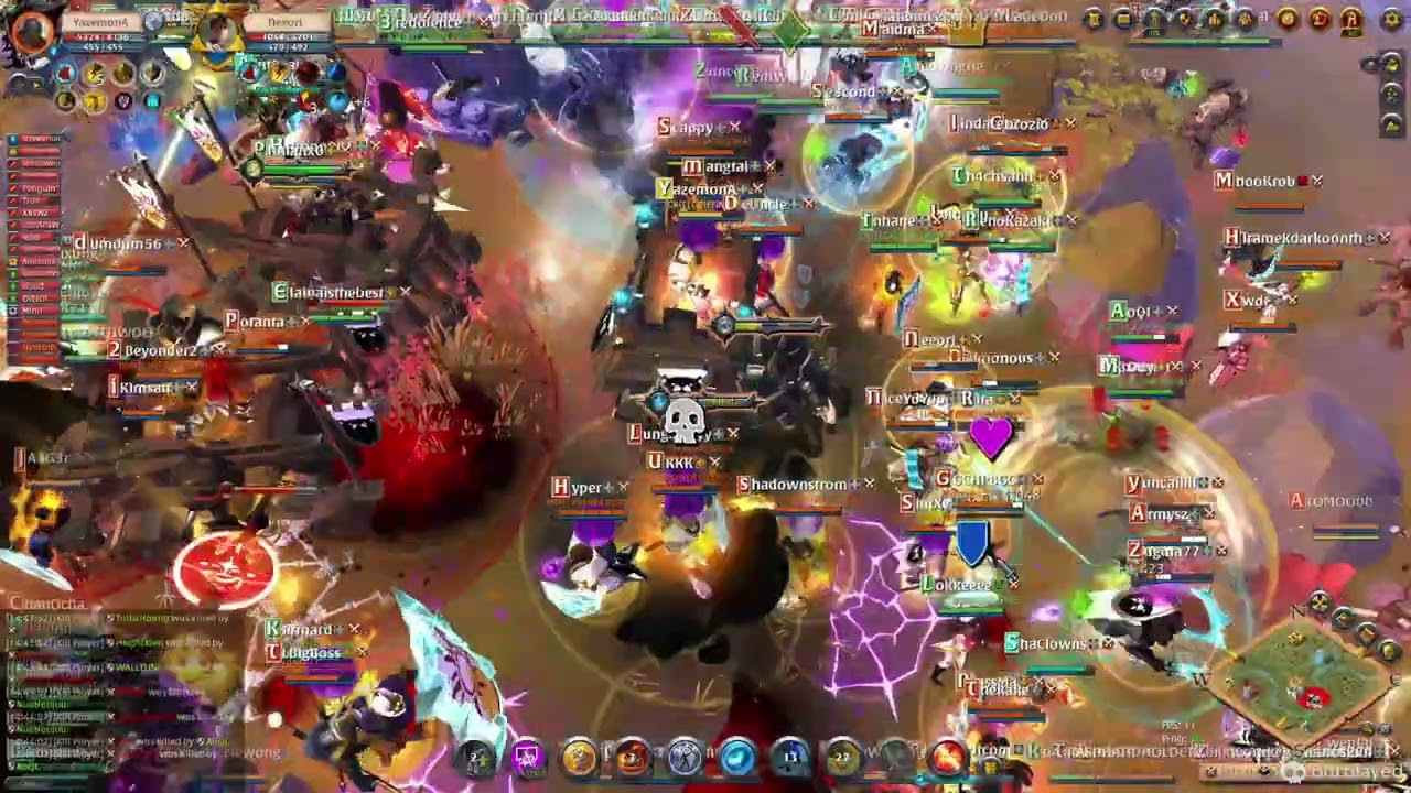 Albion Online Mid-Season Invasion Day  Season 31 Tank hamer POV