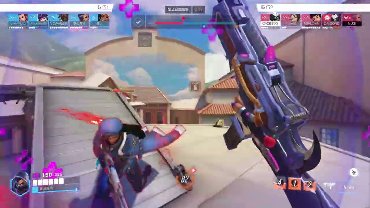 【Overwatch】駭影玩得很好的一場
