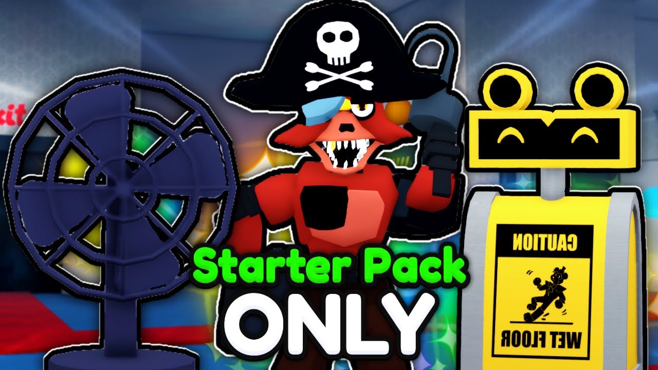 I Used STARTER PACK Units ONLY In Five Nights TD..