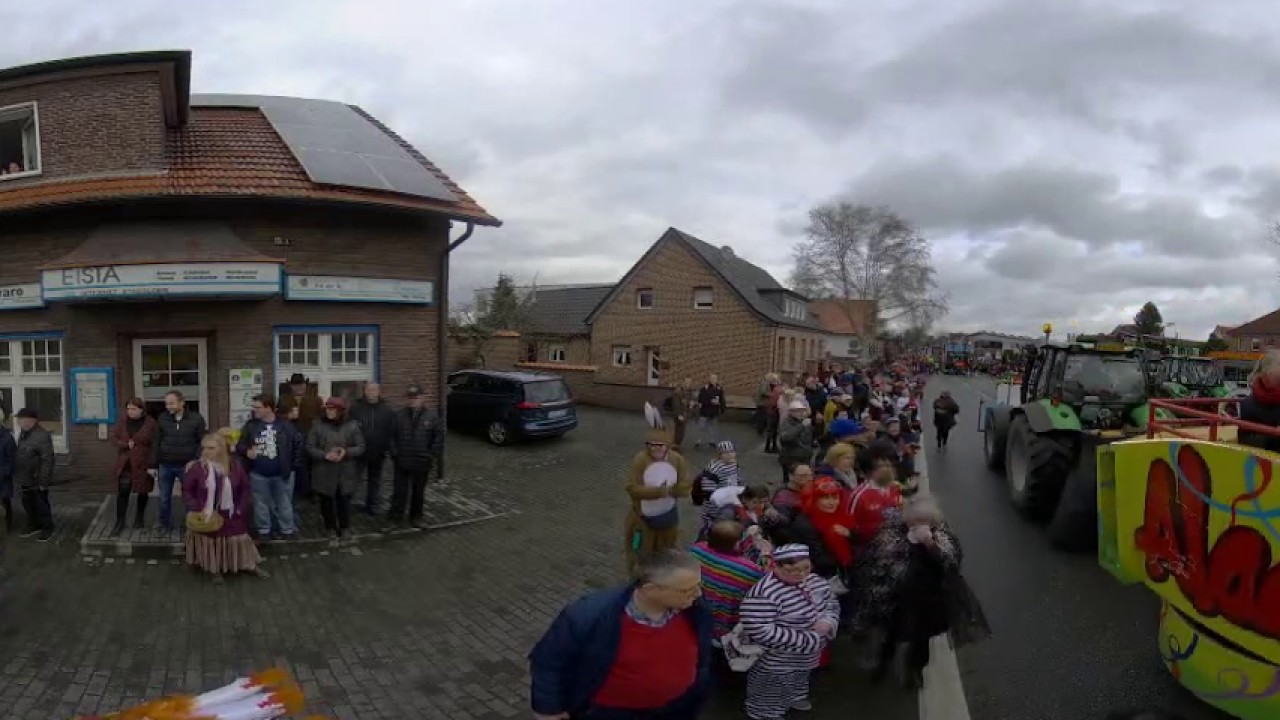 Karneval in Stadtlohn 2019 Teil 1 bei EISTA (In 360 Grad/VR)