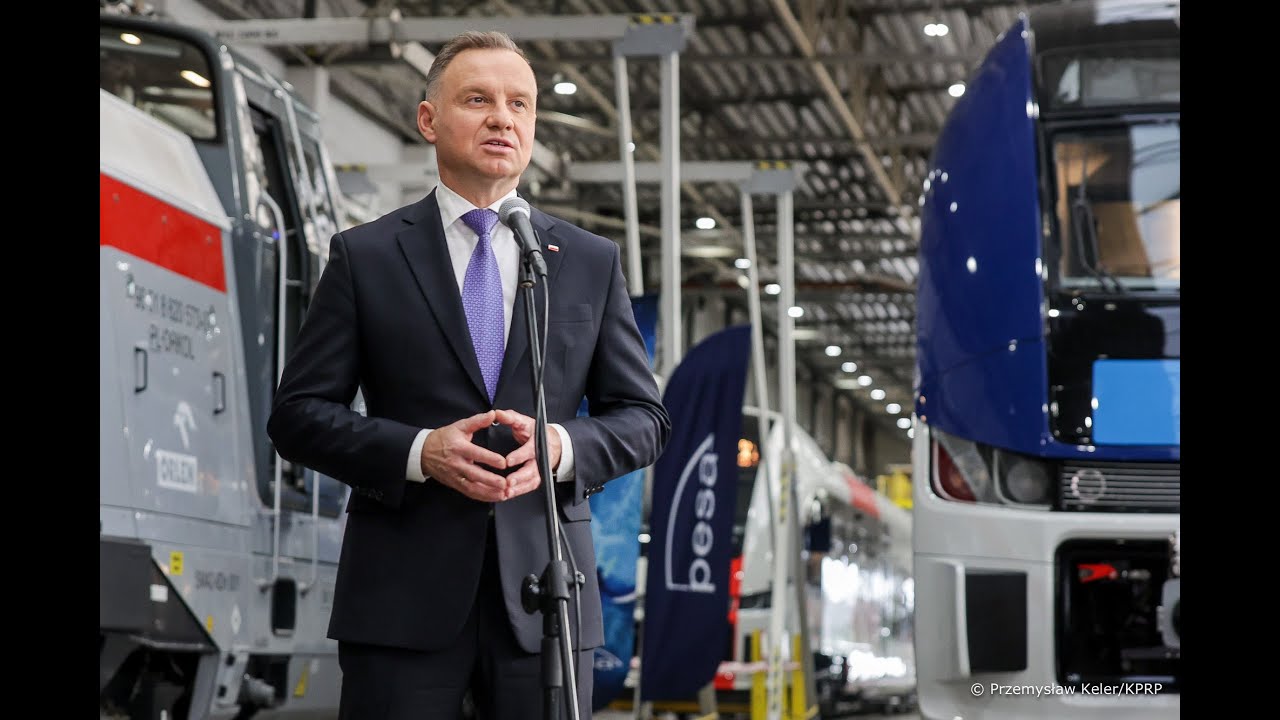 Prezydent odwiedził zakłady PESA Bydgoszcz SA